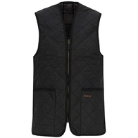 Barbour Mens Quilted Zip-In Liner Black