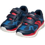 Geox boys' navy and red trainer with velcro