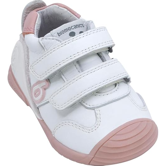 Biomecanics Girls Shoe 221001 Blanco Rosa