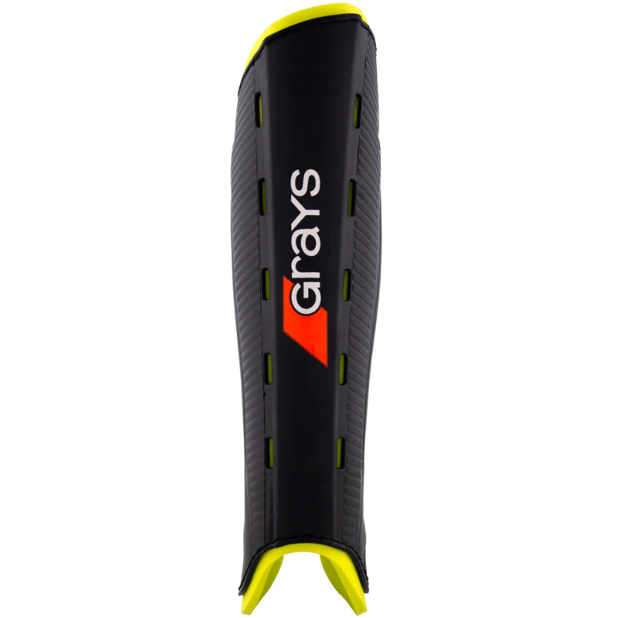 Grays Hockey Shinguards Blk/Yell