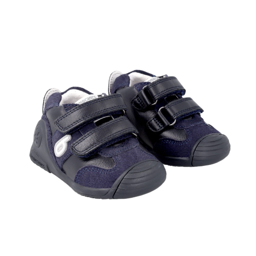 Biomecanics Kids Shoes 221002-A AZUL MARINO (SAUVAGE)