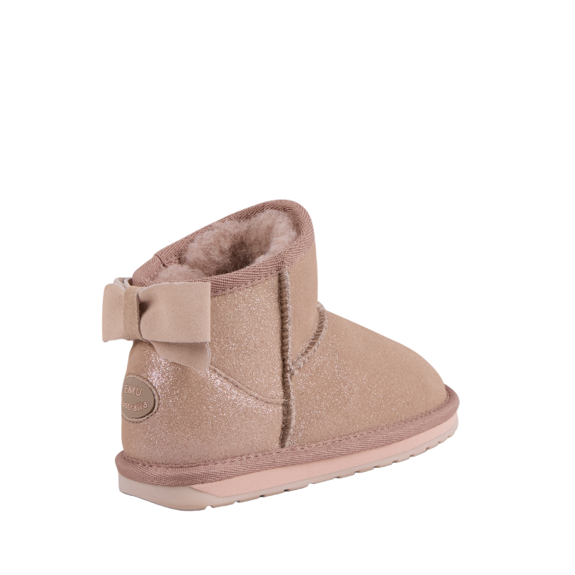 EMU Australia Kids Rigel Shine Boot K13242 Cameo Rose