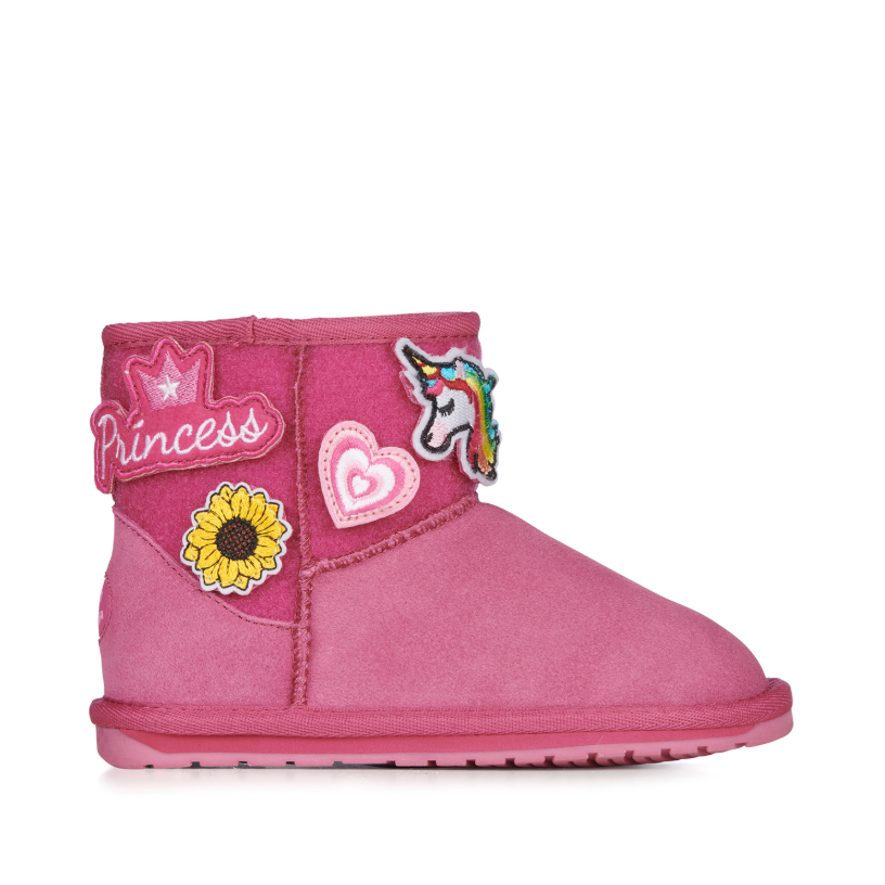 EMU Kids Wallaby Mini Play Boot K12748 Deep Pink
