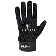 McKeever Clifford Adults Gaelic Gloves Black/Charcoal/White