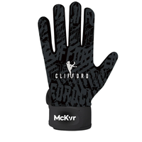 McKeever Clifford Youth Gaelic Gloves Black/Charcoal/White