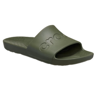 Crocs women's green slip-on sandal
