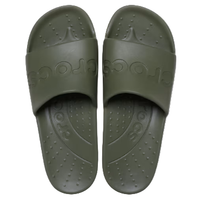 Crocs women's green slip-on sandal
