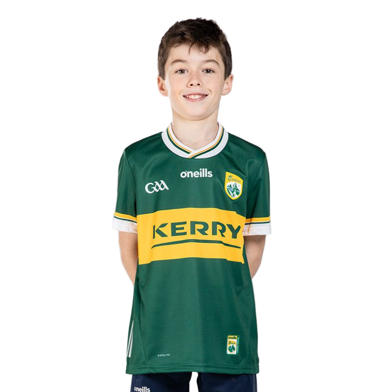 ON Kerry Home Jersey 25 Youth Green/Yellow