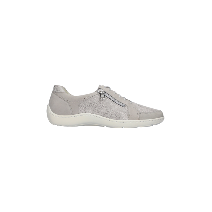Waldlaufer Womens Wide Fitting Shoe 496042 Stein