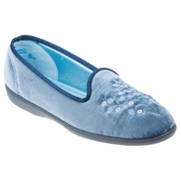 Sleepers Womens Nieta Slipper Blue