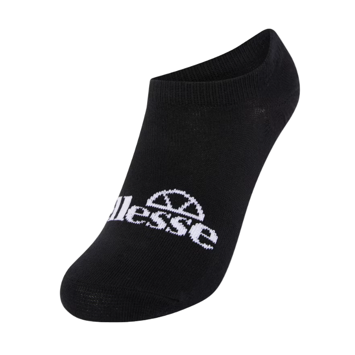 Ellesse Adults Socks 3 Pack Frimo No Show Black