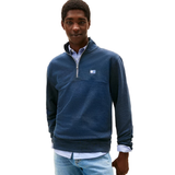 Tommy Jeans men's navy cotton jeans with zip