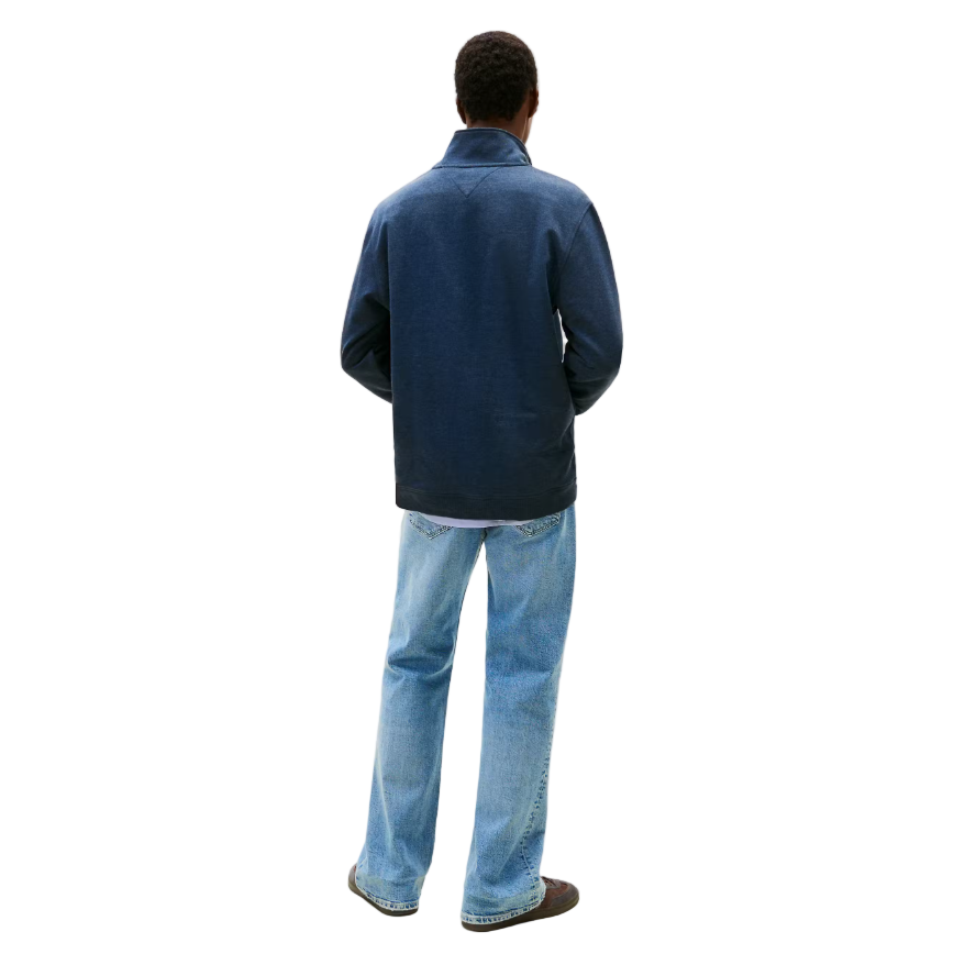 Tommy Jeans men's navy cotton jeans with zip