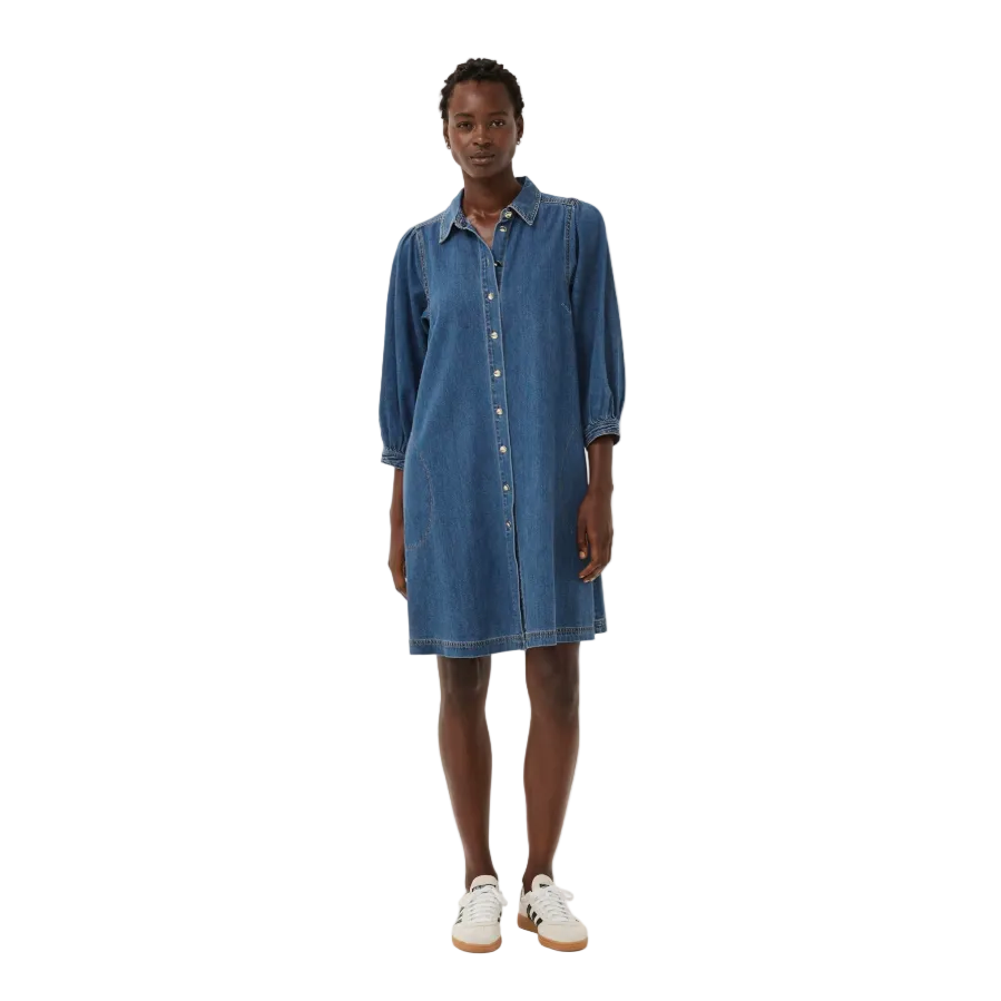 Part Two women's blue denim dress