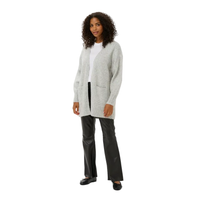 Kaffe Womens KAlianne Cardigan Grey Melange