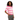 Kaffe Womens KAlizza Striped Knit Pink Power/Chalkv