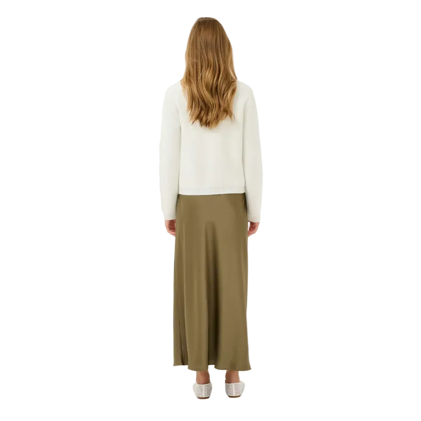 Kaffe Womens KAbowie Cardigan Chalk