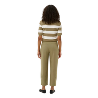 Kaffe women's green trousers with elasticated