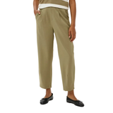 Kaffe women's green trousers with elasticated