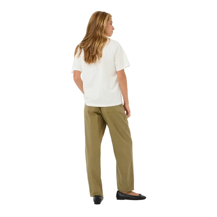 Kaffe Womens KAhella T-Shirt Chalk