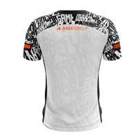 McKvr Armagh GAA Kids Training Jersey White/Black
