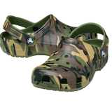 Crocs Kids Classic Camouflage Clog Army Green/Multi