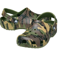 Crocs Kids Classic Camouflage Clog Army Green/Multi
