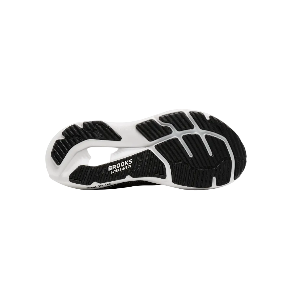 Brooks Womens Trainer Glycerin GTS 23 Black/Grey/White