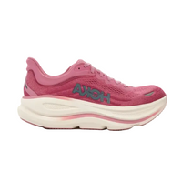 Hoka Womens Bondi 9 Wide Trainer Lingonberry/Cranberry
