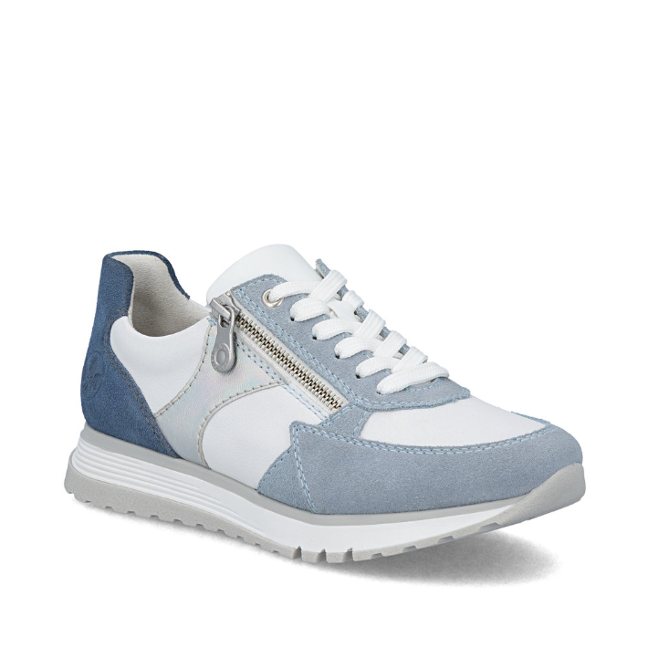 Rieker Womens Trainer 49010-12 Blue Combi