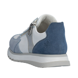 Rieker Womens Trainer 49010-12 Blue Combi