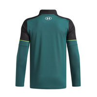 Under Armour Boys 1/4 Zip Rack Green/White