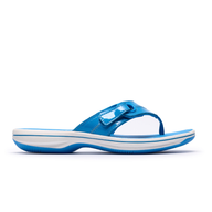 Clarks Womens Dandal Brinkley Sea Bright Blue