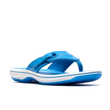 Clarks Womens Dandal Brinkley Sea Bright Blue