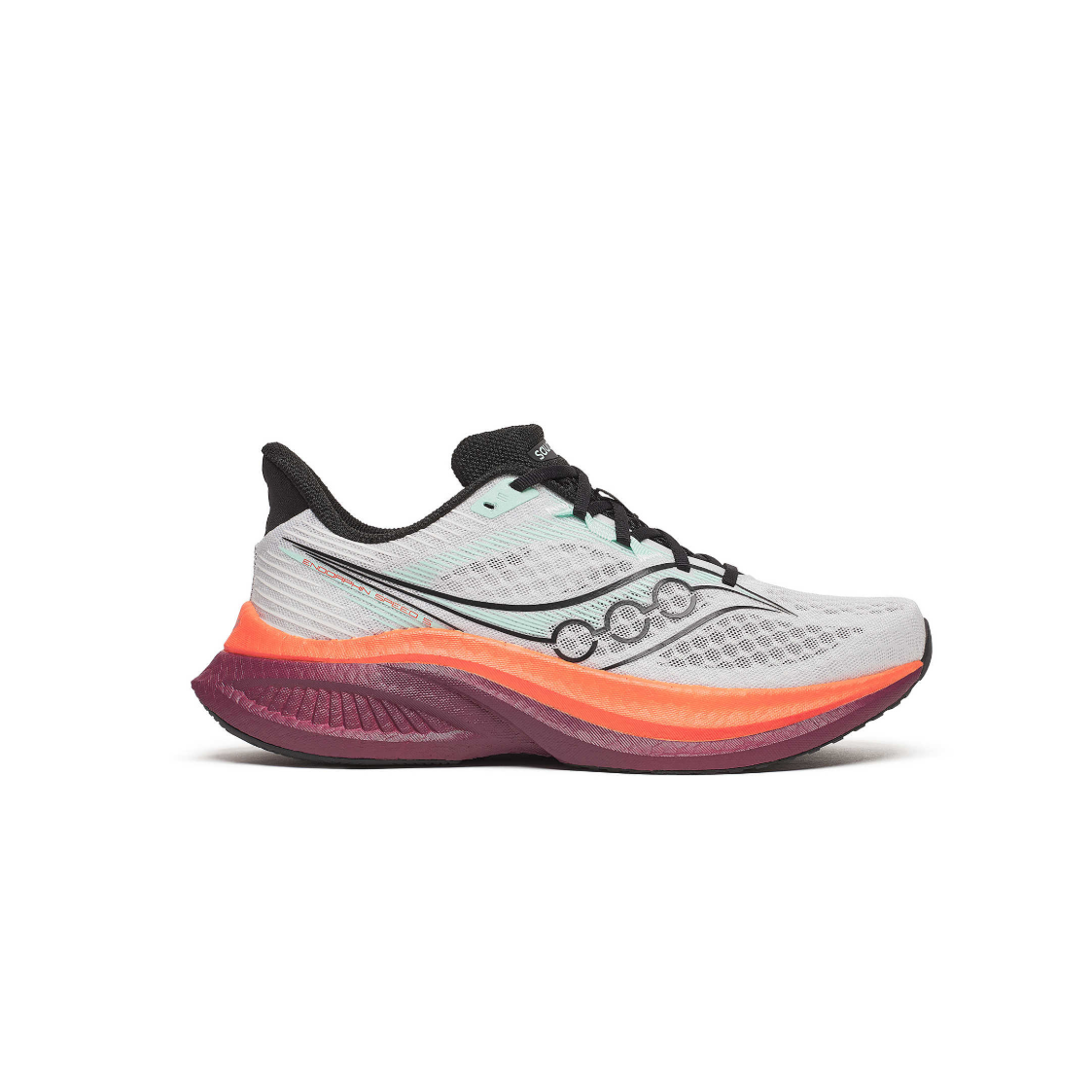 Saucony Mens Trainer Endorphin Speed 5 White/Crimson