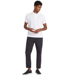 Barbour Mens Original Sports Tailored Polo Shirt White