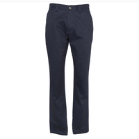 Barbour Mens Sueded Sateen Tailored Trousers Dark Navy