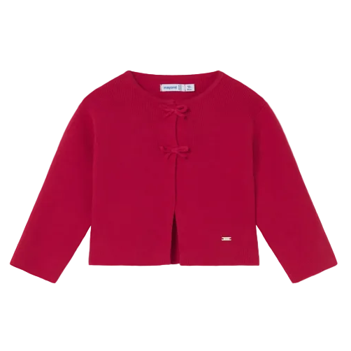 Mayoral Girls Cardigan 1307 Red