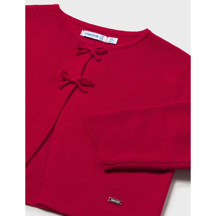 Mayoral Girls Cardigan 1307 Red