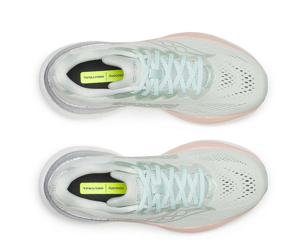 Saucony Womens Trainer Ride 19 Mist/Cameo