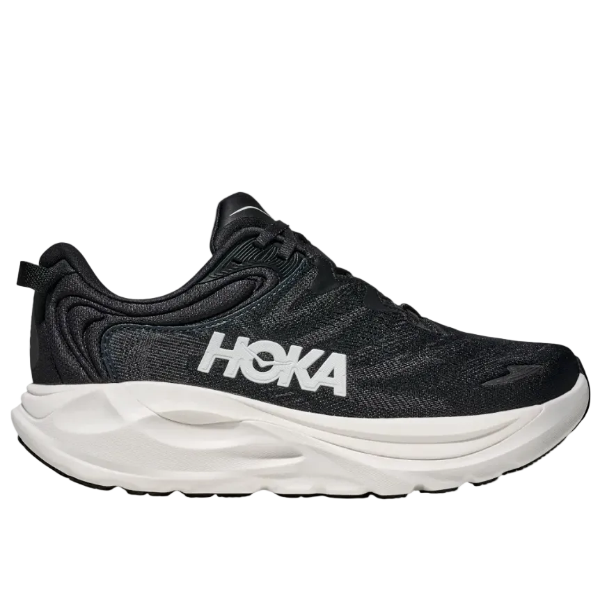 Hoka Womens Trainer Gaviota 6 Black/White