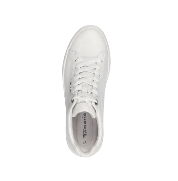 Tamaris Womens Trainer 23736 White Leather