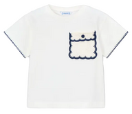 Mayoral Girls T-Shirt 3013 Natural
