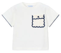 Mayoral Girls T-Shirt 3013 Natural