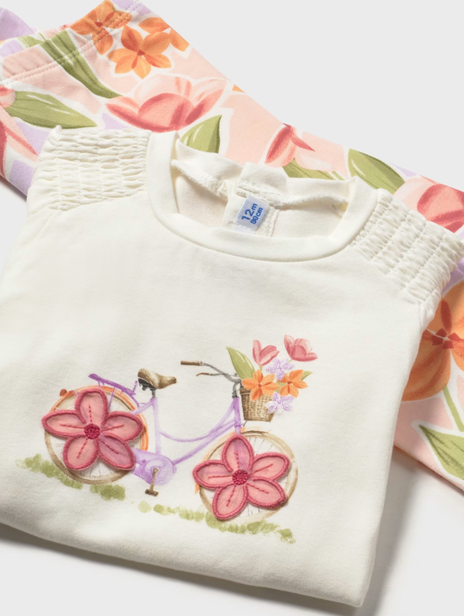Mayoral Girls 2 Piece Set 1747 Blossom