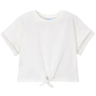 Mayoral Girls T-Shirt 3012 Natural