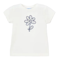 Mayoral Girls T-Shirt 174 Natural