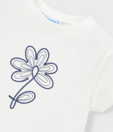 Mayoral Girls T-Shirt 174 Natural