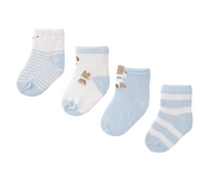 Mayoral Boys 4 Pack Sock Set Sky