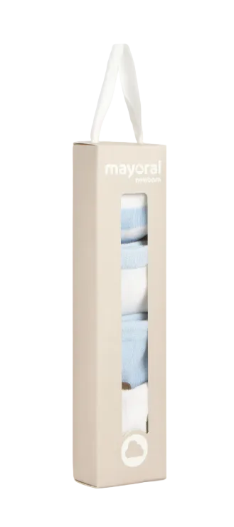Mayoral Boys 4 Pack Sock Set Sky